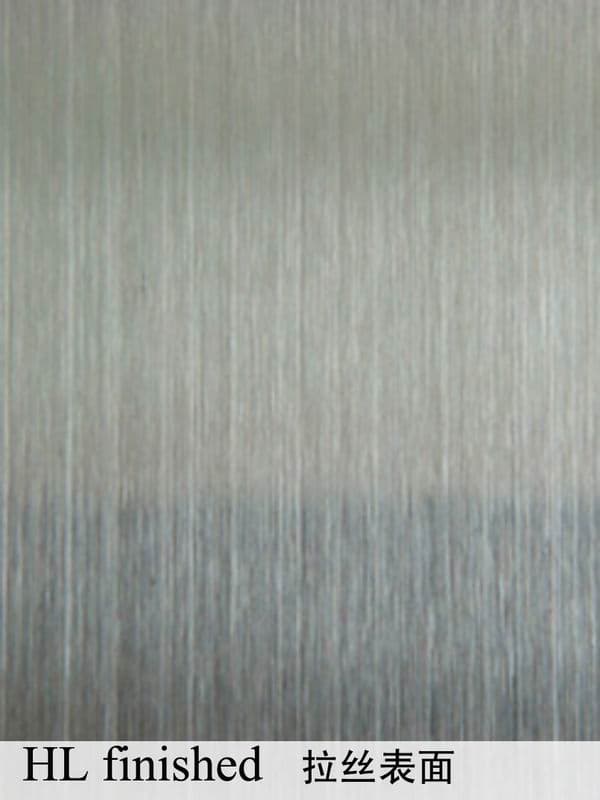 Hairline finish Stainless steel sheet